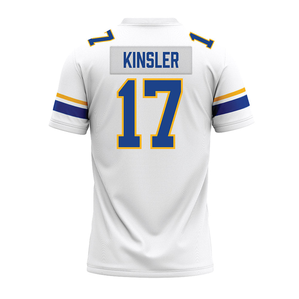 Pittsburgh - NCAA Football : Tony Kinsler - White Premium Football Jersey-1