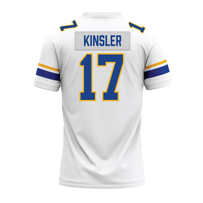 Pittsburgh - NCAA Football : Tony Kinsler - White Premium Football Jersey-1