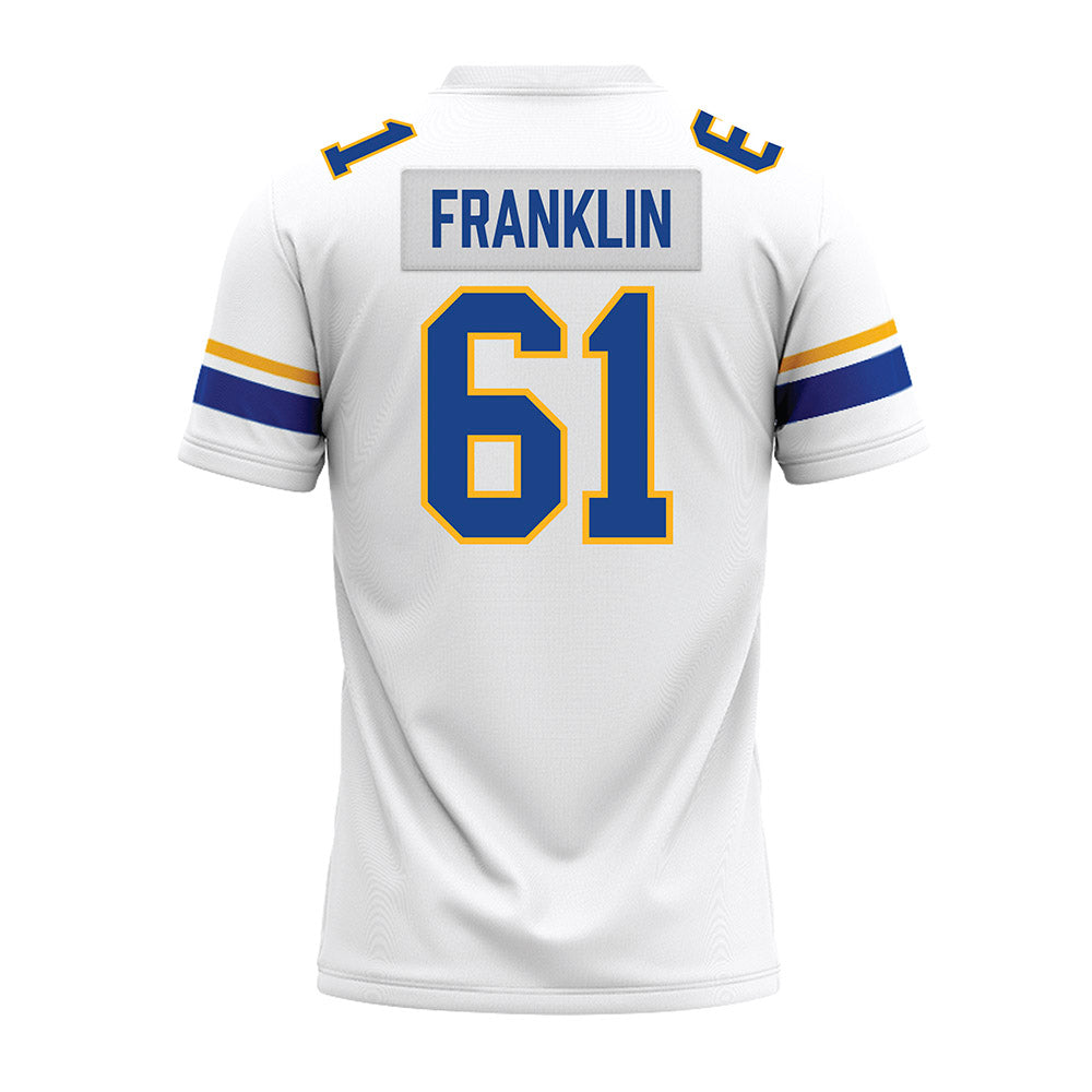Pittsburgh - NCAA Football : Sean Franklin - White Premium Football Jersey-1