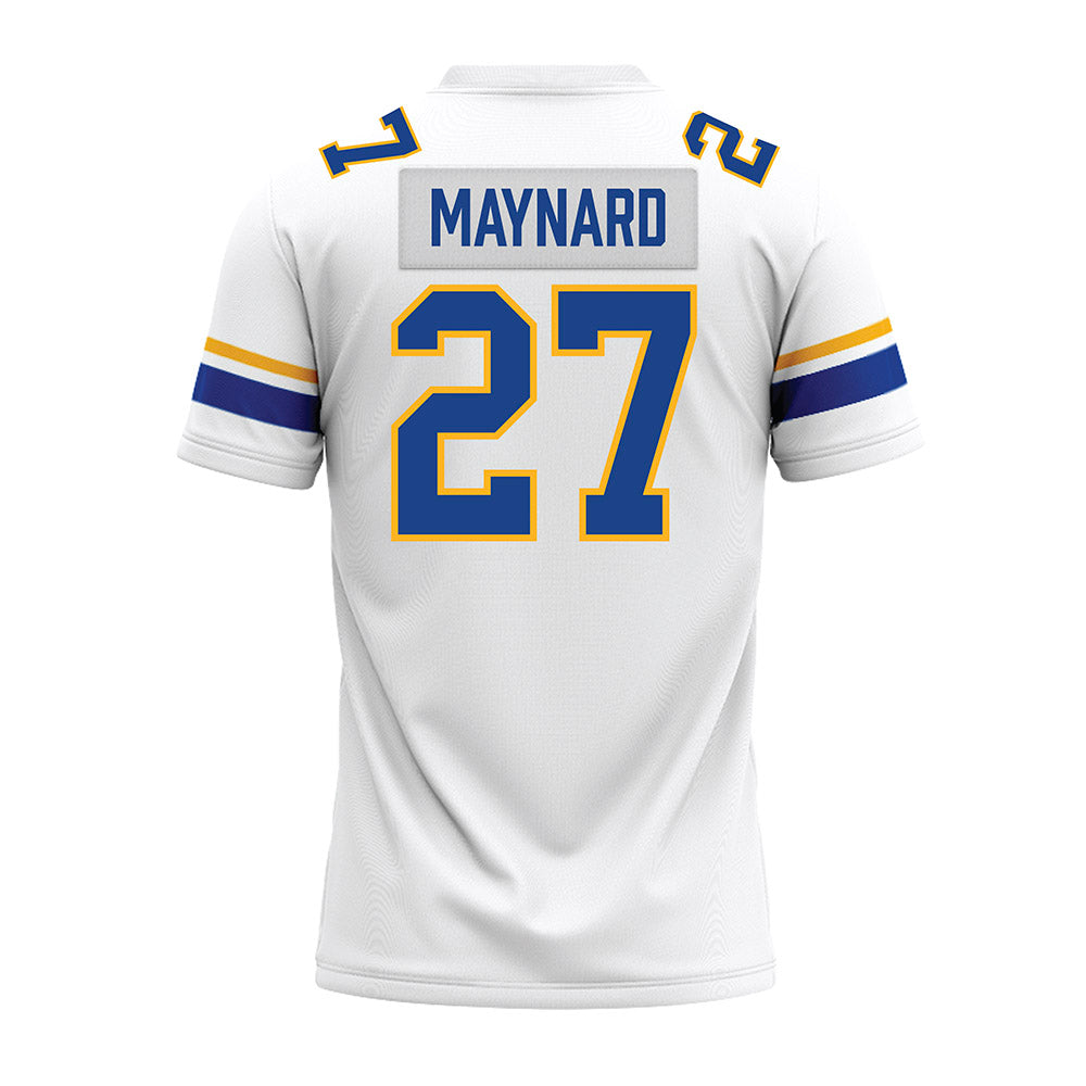 Pittsburgh - NCAA Football : Nigel Maynard - White Premium Football Jersey-1