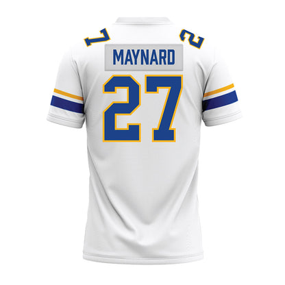 Pittsburgh - NCAA Football : Nigel Maynard - White Premium Football Jersey-1