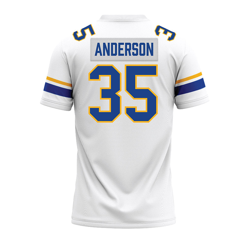 Pittsburgh - NCAA Football : JuJu Anderson - White Premium Football Jersey-1