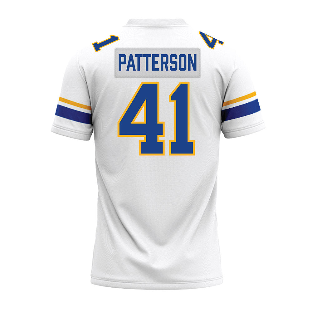 Pittsburgh - NCAA Football : Isaac Patterson - White Premium Football Jersey-1
