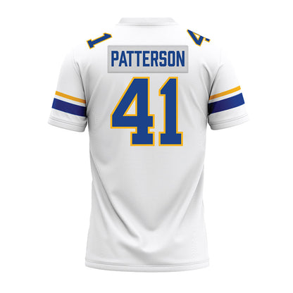 Pittsburgh - NCAA Football : Isaac Patterson - White Premium Football Jersey-1
