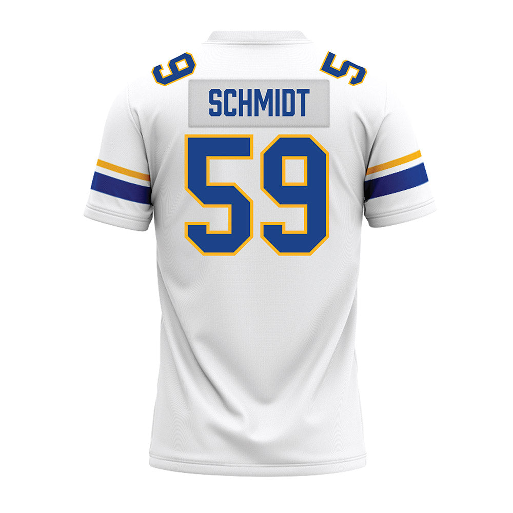 Pittsburgh - NCAA Football : Justin Schmidt - White Premium Football Jersey-1