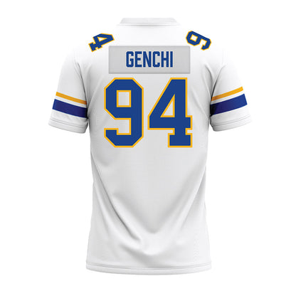 Pittsburgh - NCAA Football : Carter Genchi - White Premium Football Jersey-1