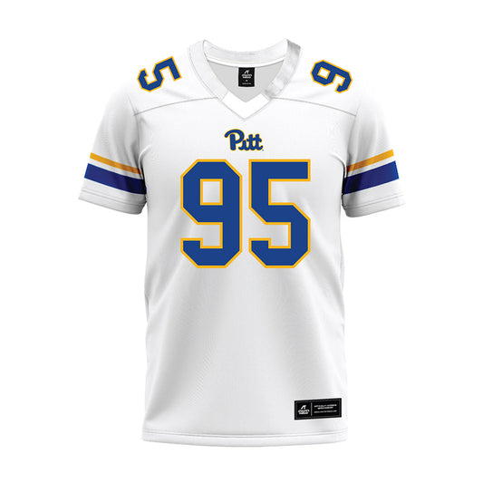 Pittsburgh - NCAA Football : Eliyt Nairne - White Premium Football Jersey-0