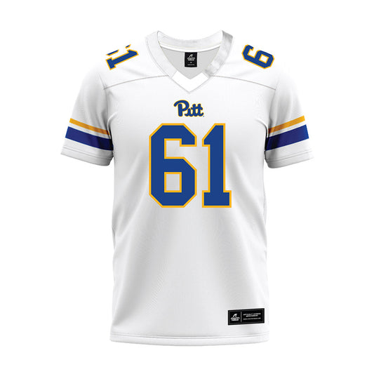 Pittsburgh - NCAA Football : Sean Franklin - White Premium Football Jersey-0