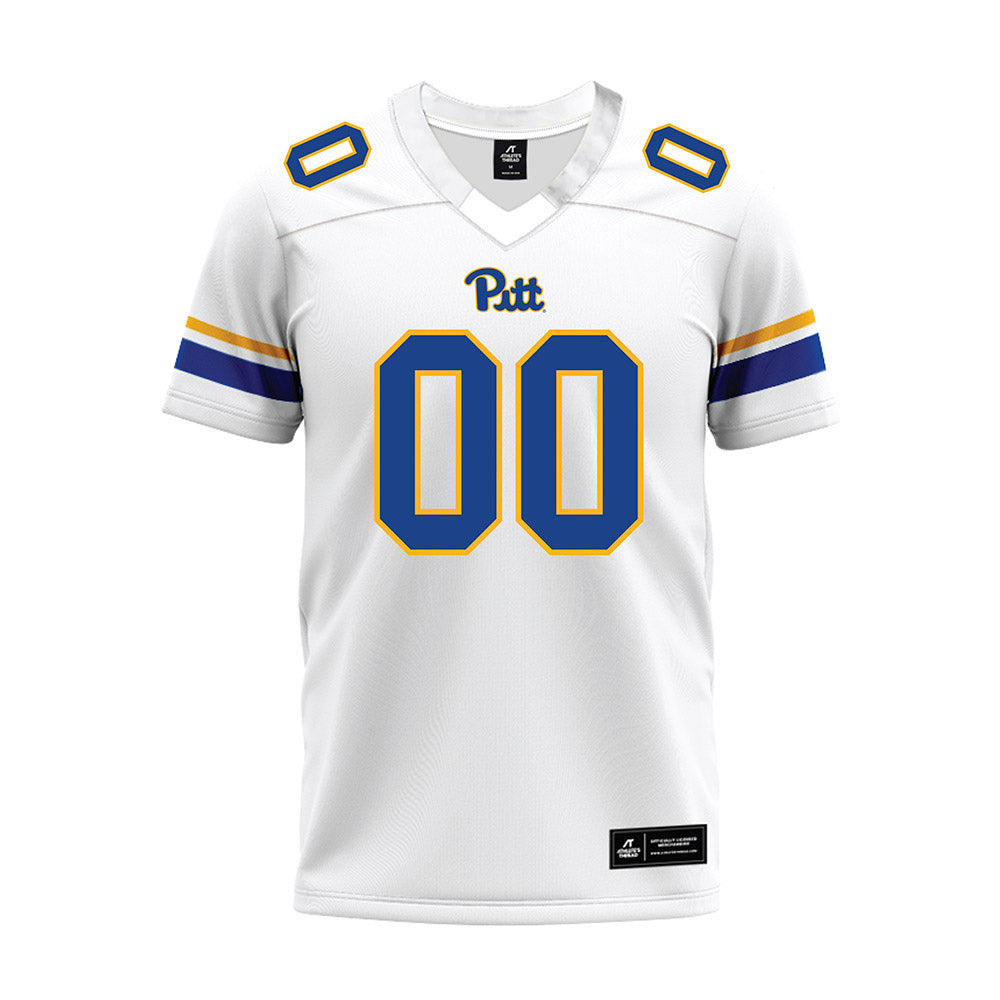 Pittsburgh - NCAA Football : Davin Friedman - White Premium Football Jersey-0