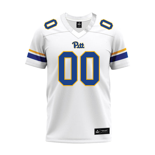 Pittsburgh - NCAA Football : Davin Friedman - White Premium Football Jersey-0