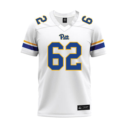 Pittsburgh - NCAA Football : Jordan Fields - White Premium Football Jersey-0