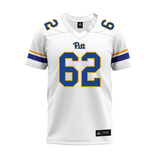 Pittsburgh - NCAA Football : Jordan Fields - White Premium Football Jersey-0