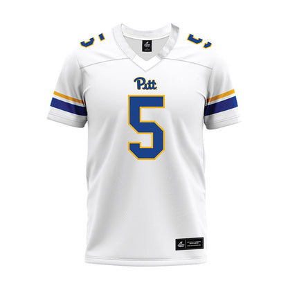 Pittsburgh - NCAA Football : Corey Dailey - White Premium Football Jersey-0