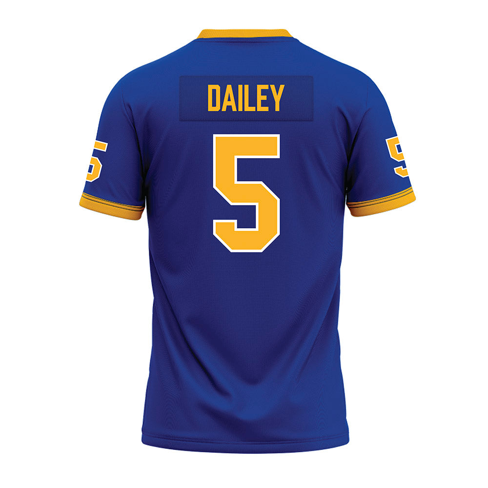 Pittsburgh - NCAA Football : Corey Dailey - Blue Premium Football Jersey-1