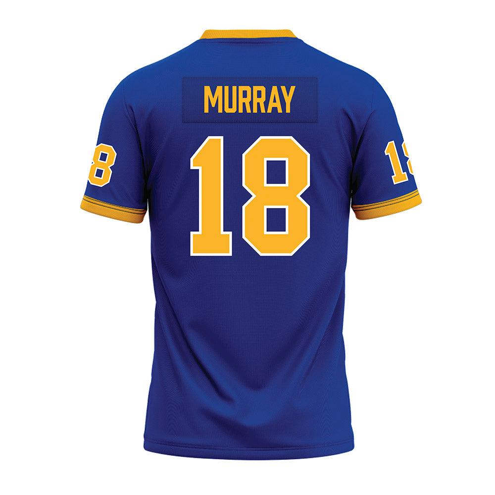 Pittsburgh - NCAA Football : Rashan Murray - Blue Premium Football Jersey-1