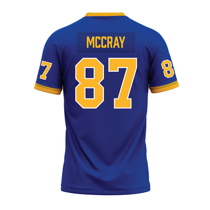 Pittsburgh - NCAA Football : Demetrice McCray - Blue Premium Football Jersey-1