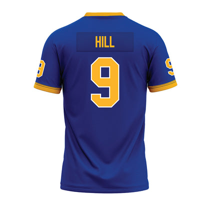 Pittsburgh - NCAA Football : Brandon Hill - Blue Premium Football Jersey-1
