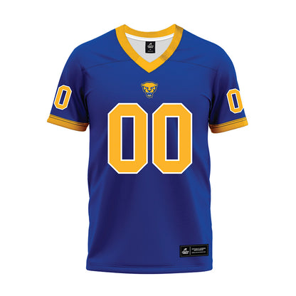 Pittsburgh - NCAA Football : Davin Friedman - Blue Premium Football Jersey-0