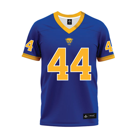 Pittsburgh - NCAA Football : Adam Howanitz - Blue Premium Football Jersey-0