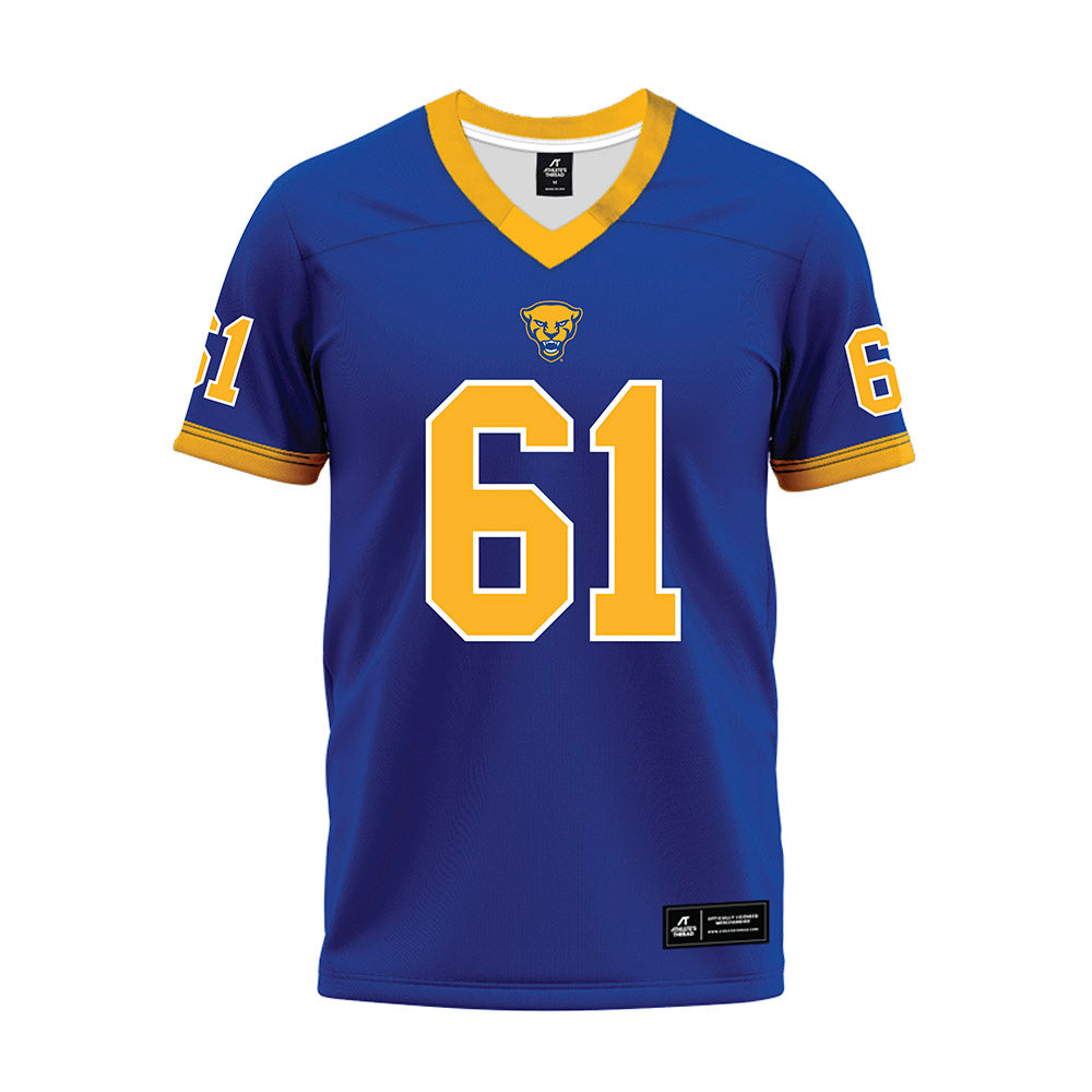 Pittsburgh - NCAA Football : Daniel Carter - Blue Premium Football Jersey-0