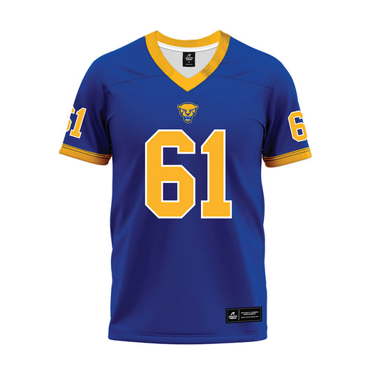 Pittsburgh - NCAA Football : Daniel Carter - Blue Premium Football Jersey-0