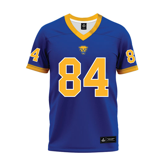 Pittsburgh - NCAA Football : Cam Sapp - Blue Premium Football Jersey-0