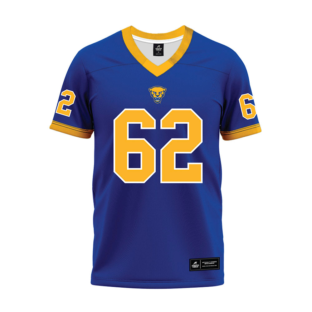 Pittsburgh - NCAA Football : Jordan Fields - Blue Premium Football Jersey-0