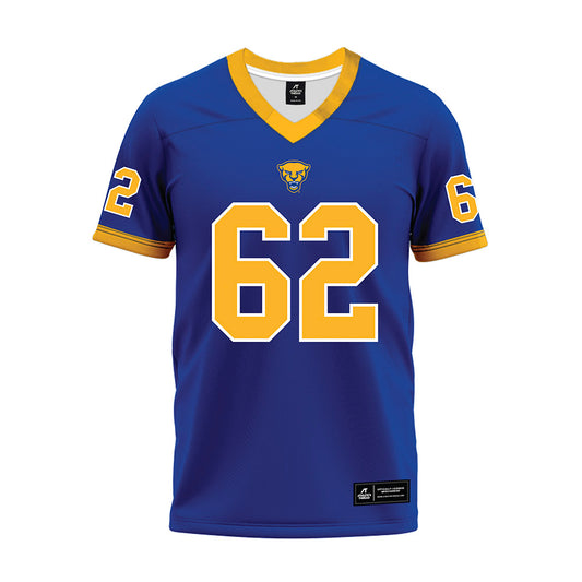 Pittsburgh - NCAA Football : Jordan Fields - Blue Premium Football Jersey-0