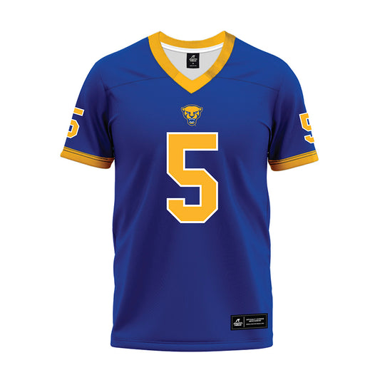 Pittsburgh - NCAA Football : Corey Dailey - Blue Premium Football Jersey-0