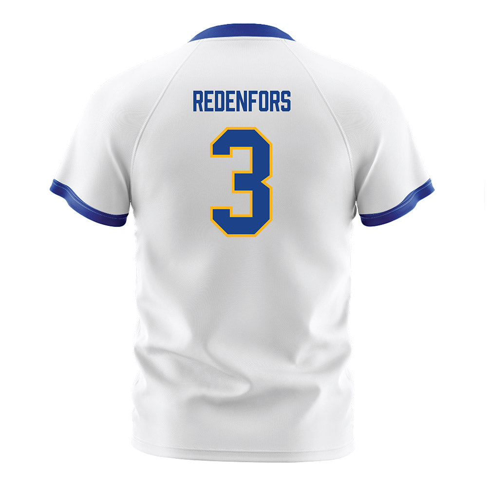 Pittsburgh - NCAA Men's Soccer : Jacob Redenfors - White Soccer Jersey-1
