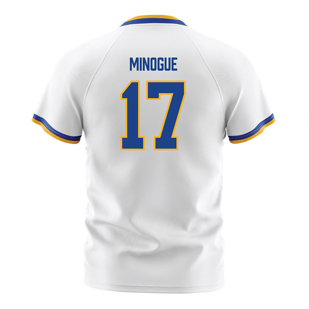 Pittsburgh - NCAA Women's Soccer : Hannah Minogue - White Soccer Jersey-1