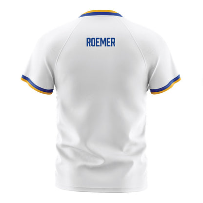 Pittsburgh - NCAA Women's Soccer : Addison Roemer - White Soccer Jersey-1