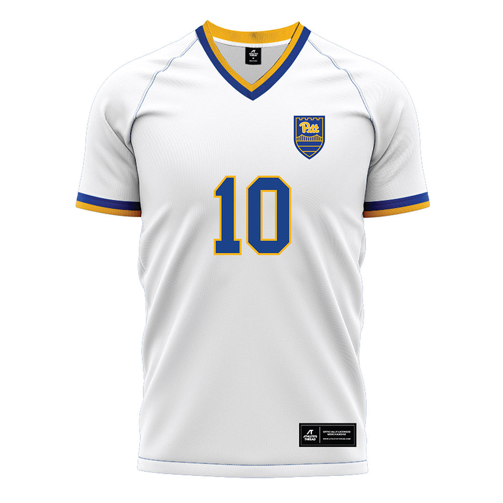 Pittsburgh - NCAA Women's Soccer : Weslee Istone-Haupt - White Soccer Jersey-0