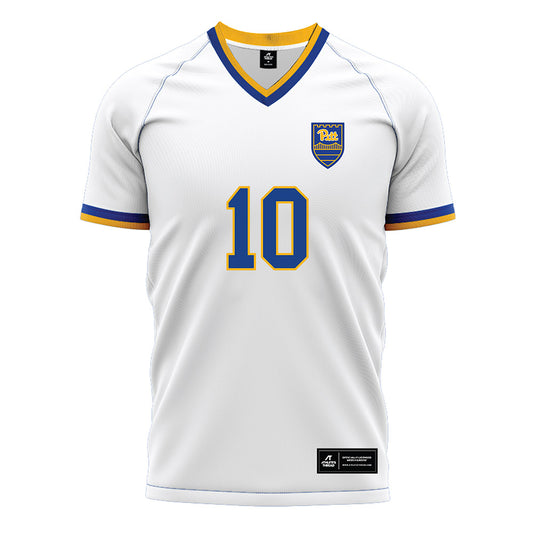 Pittsburgh - NCAA Women's Soccer : Weslee Istone-Haupt - White Soccer Jersey-0