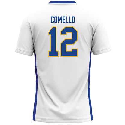 Pittsburgh - NCAA Women's Lacrosse : Lilly Comello - White Lacrosse Jersey -1