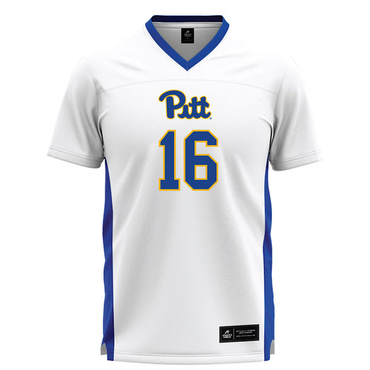 Pittsburgh - NCAA Women's Lacrosse : Amelia Haywood - White Lacrosse Jersey -0