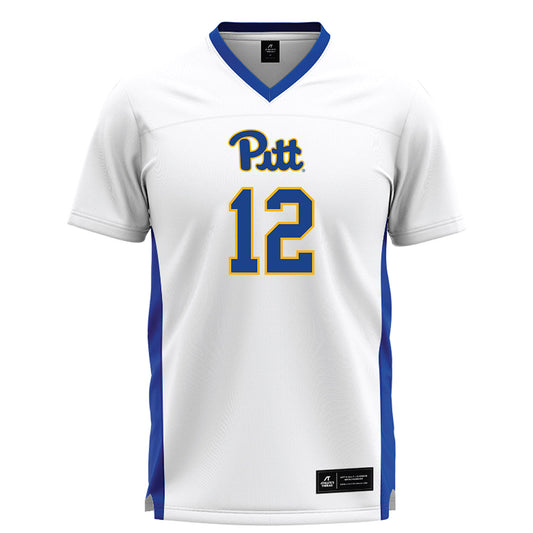 Pittsburgh - NCAA Women's Lacrosse : Lilly Comello - White Lacrosse Jersey -0