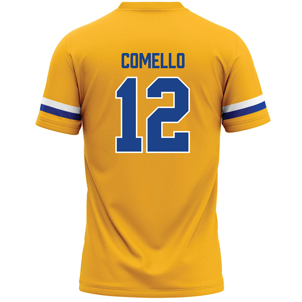 Pittsburgh - NCAA Women's Lacrosse : Lilly Comello - Yellow Lacrosse Jersey -1