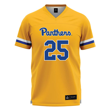 Pittsburgh - NCAA Women's Lacrosse : Gigi Leonzi - Yellow Lacrosse Jersey -0