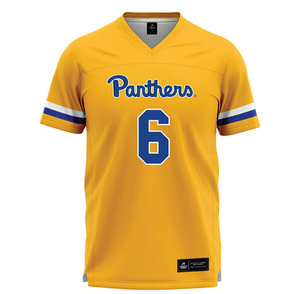 Pittsburgh - NCAA Women's Lacrosse : Aidan Carr - Yellow Lacrosse Jersey -0