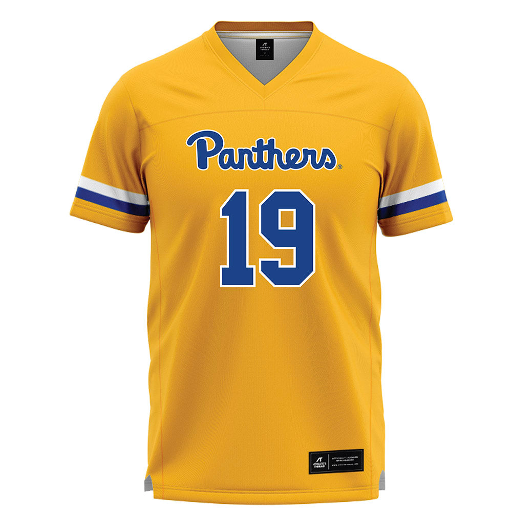 Pittsburgh - NCAA Women's Lacrosse : Emily Clemens - Yellow Lacrosse Jersey -0