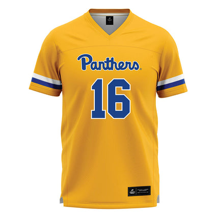 Pittsburgh - NCAA Women's Lacrosse : Amelia Haywood - Yellow Lacrosse Jersey -0