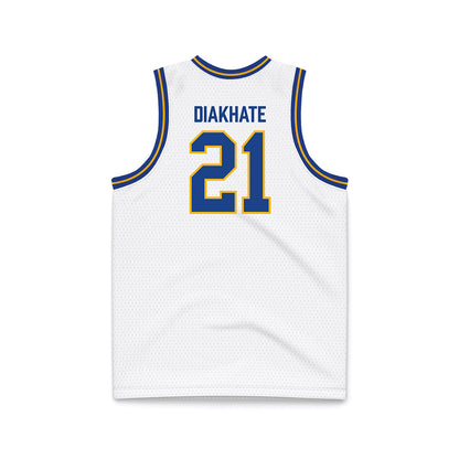 Pittsburgh - NCAA Women's Basketball : Fatima Diakhate - White Basketball Jersey-1