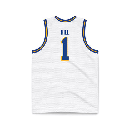 Pittsburgh - NCAA Women's Basketball : Maysen Hill - White Basketball Jersey-1
