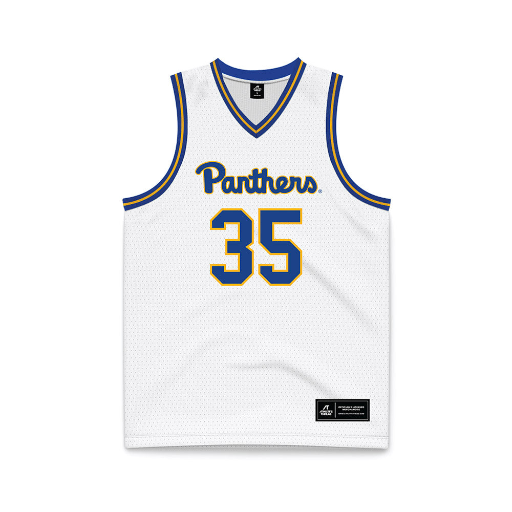Pittsburgh - NCAA Women's Basketball : Meredith Venner - White Basketball Jersey-0