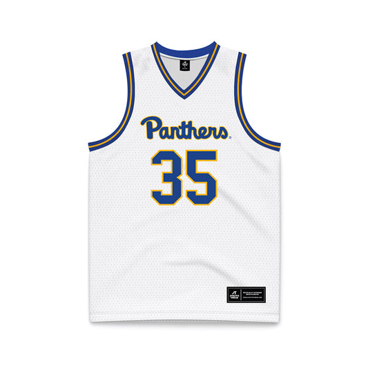 Pittsburgh - NCAA Women's Basketball : Meredith Venner - White Basketball Jersey-0