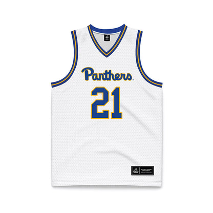 Pittsburgh - NCAA Women's Basketball : Fatima Diakhate - White Basketball Jersey-0