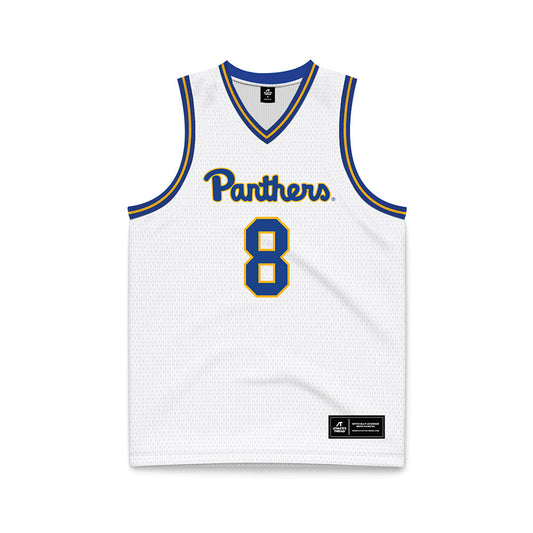 Pittsburgh - NCAA Women's Basketball : Carla Viegas - White Basketball Jersey-0