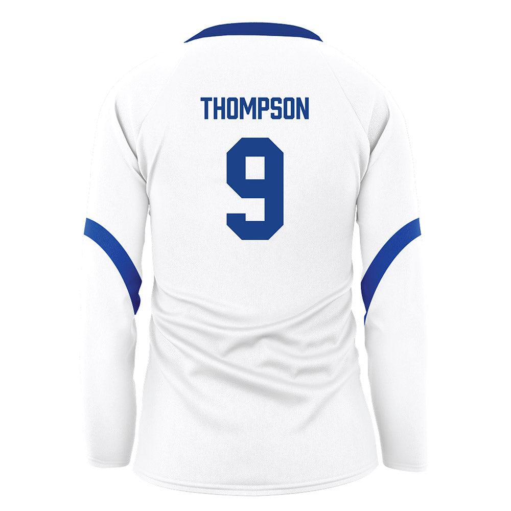 Pittsburgh - NCAA Women's Volleyball : Trinity Thompson - White Volleyball Jersey-1