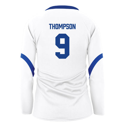 Pittsburgh - NCAA Women's Volleyball : Trinity Thompson - White Volleyball Jersey-1